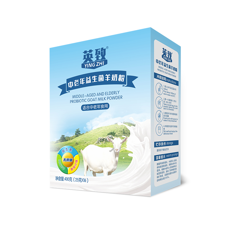 YingZhi middle-aged probiotic goat milk powder 400g